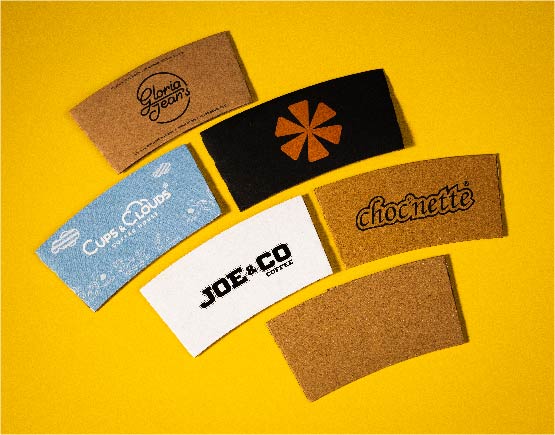 Custom Printed Coffee Cup Sleeves
