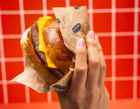 Custom Printed Burger Bags