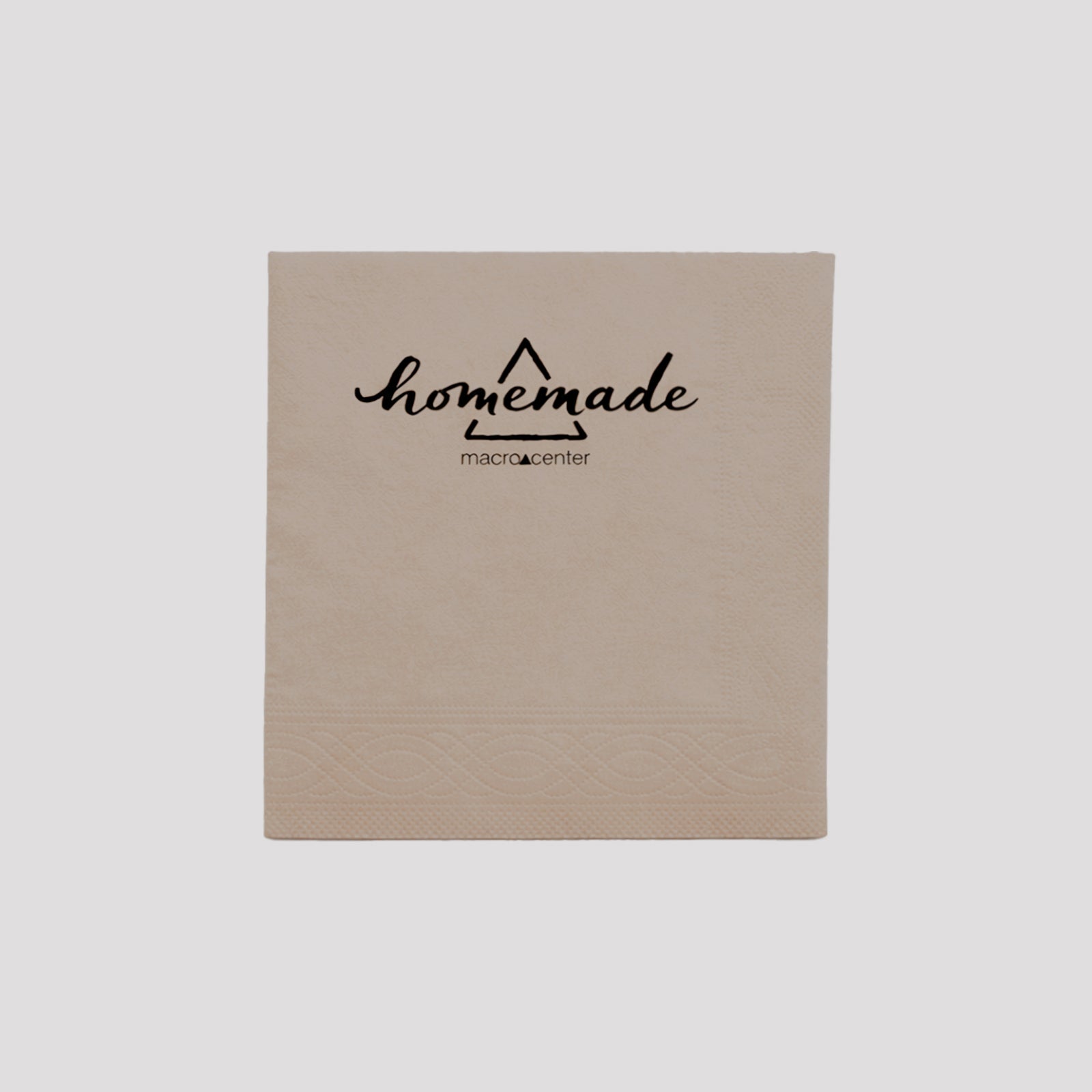 Servietten 25 x 25 cm | 2-lagig | Braun 