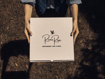 Pizzakarton in Weiß | Digitaldruck 