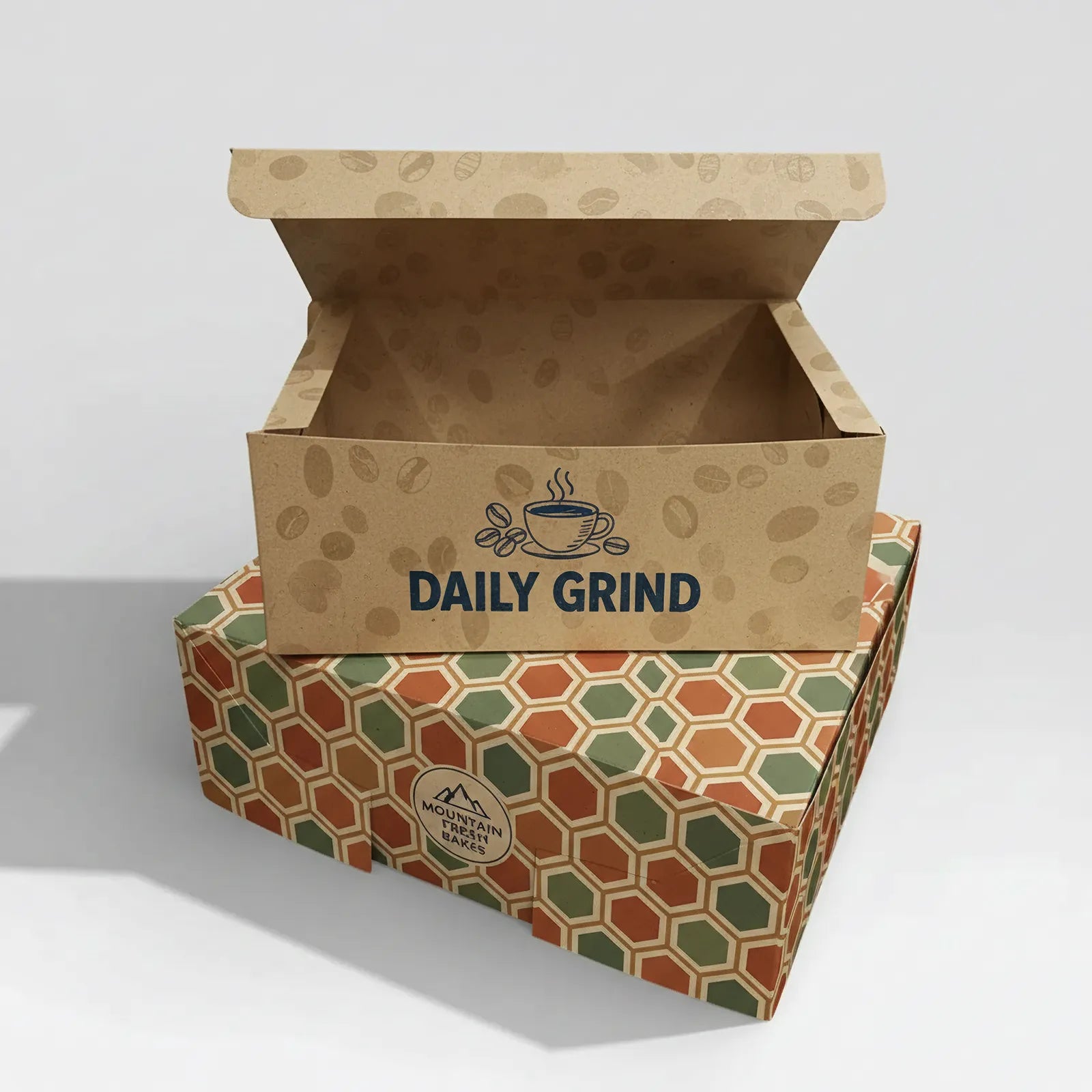 Food-Boxen | Braun | Einfacher Aufbau 