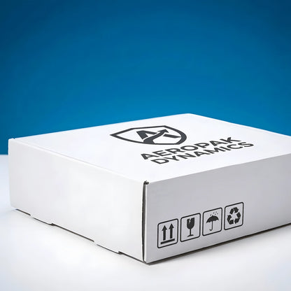 Custom Printed Shipping Box - White