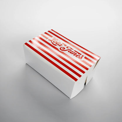 Food-Boxen | Weiss | Einfacher Aufbau