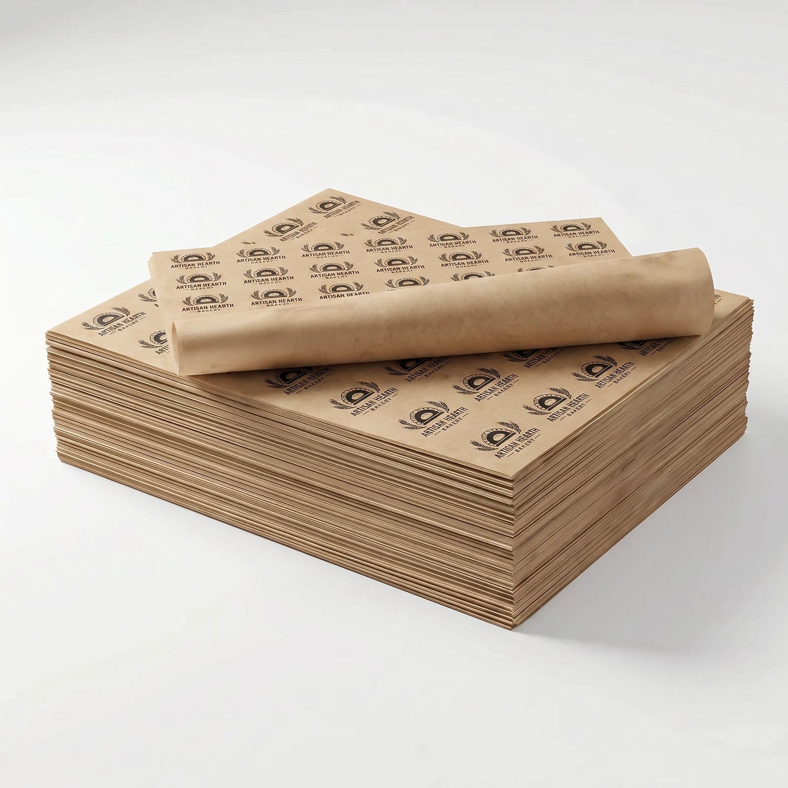 Einschlagpapier | Braun | Großhandel | 1-farbiger Druck