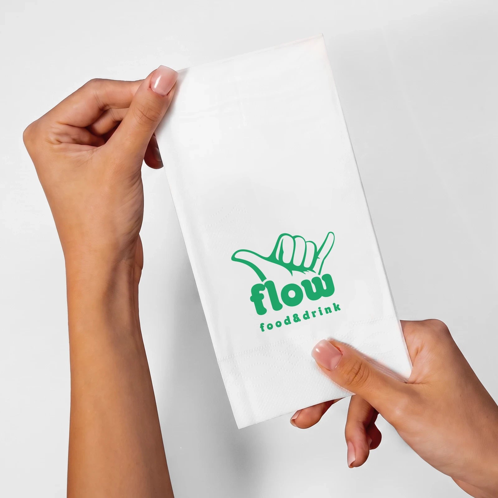 10 x 10 cm Cocktail Napkin - Airlaid