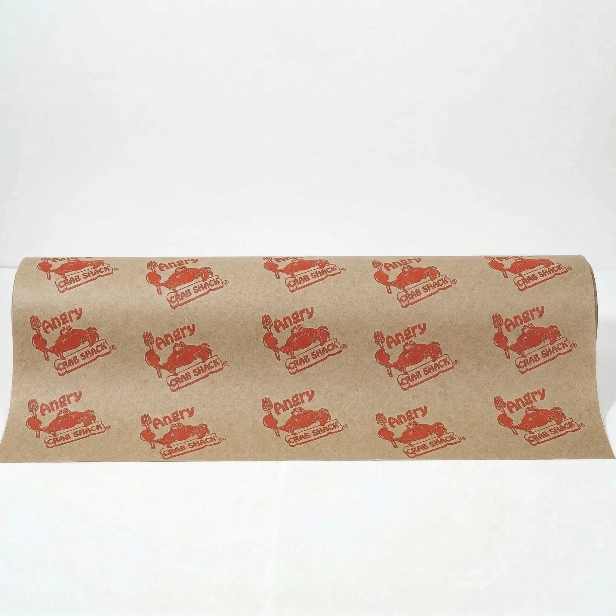 Einschlagpapier auf Rolle | Braun | 1-farbiger Druck